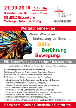 Infoflyer - Verbundkrankenhaus Bernkastel / Wittlich