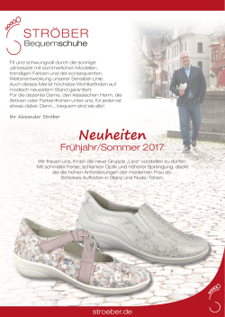 Neuheiten - Ströber Schuhe Deutschland