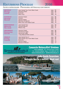 Goethe Travel 2016 - Libretto Escursioni (15x21
