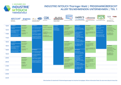 30 unternehmen - INDUSTRIE INTOUCH Thüringer Wald