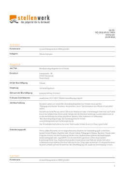 PDF - Stellenwerk Dortmund