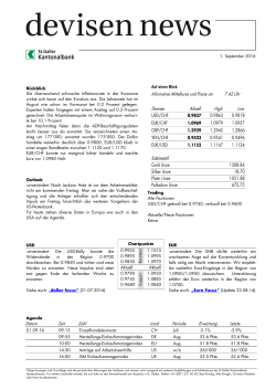 Informative Mittelkurse und Preise um 7.42 Uhr Devisen Aktuell High