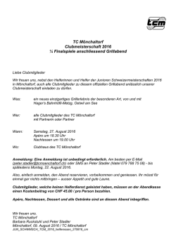 Grillabend 2016