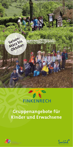 Gruppenangebote f&uuml;r Kinder und Erwachsene