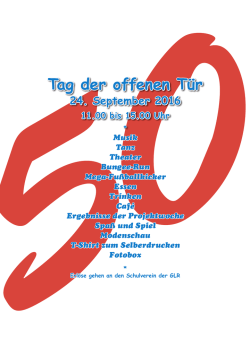 GLR 50 Einladung.indd - Gottfried-Linke