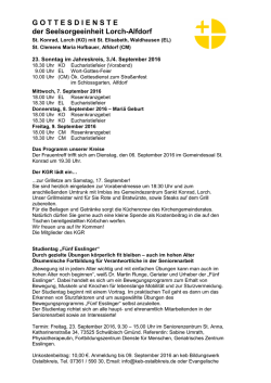 Gottesdienste als PDF