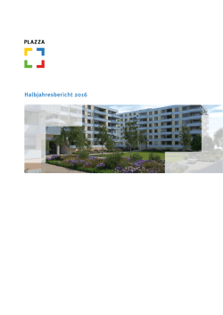 Halbjahresbericht 2016