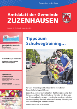 Tipps zum Schulwegtraining&hellip;