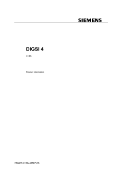 digsi 4 - Siemens