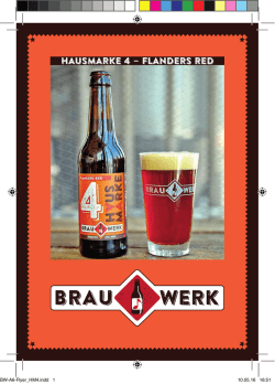 hausmarke 4 &ndash; flanders red