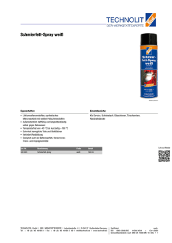 Schmierfett-Spray wei&szlig;