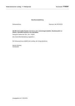 Drs. 17/6361 - Nieders&auml;chsischer Landtag