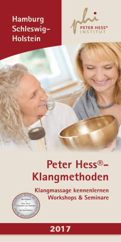 Peter Hess®- Klangmethoden