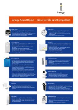 innogy SmartHome &ndash; diese Ger&auml;te sind kompatibel