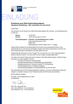 Einladungsvorlage 2-seitig - Johann-Bendel
