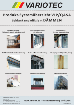Produkt-Systemübersicht VIP