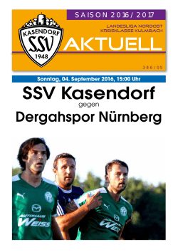 SSV Kasendorf 0:2 (0:1)