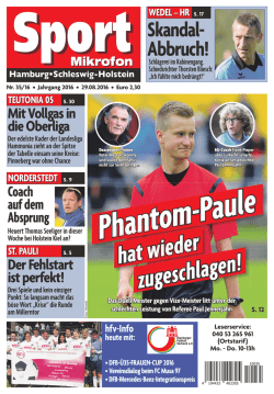 hat wieder zugeschlagen!