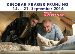 KINOBAR PRAGER FRÜHLING 15.