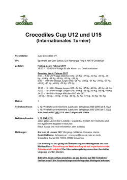 deutsch - Judo Crocodiles