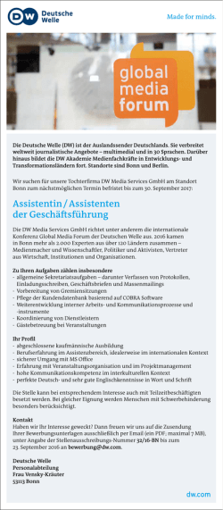 Die Ausschreibung als PDF.