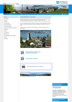 Herzlich Willkommen in Erlenbach Strandbad Winkel und