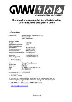 Kontaktadressen und Ansprechpartner