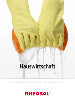 Hauswirtschaft