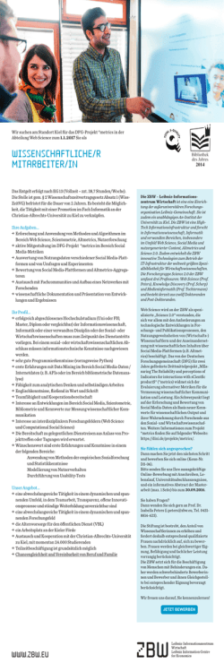 Stellenangebot im PDF-Format