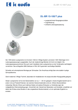 DL-BR 15-100/T plus