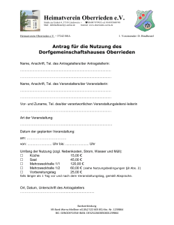 Heimatverein Oberrieden eV