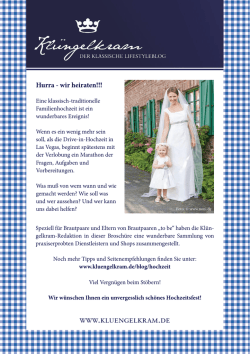 Hochzeit