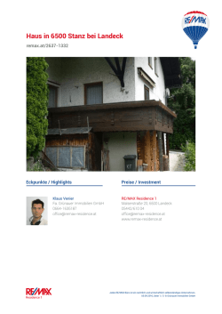 Haus in Stanz bei Landeck Tirol , Immobilie Nr