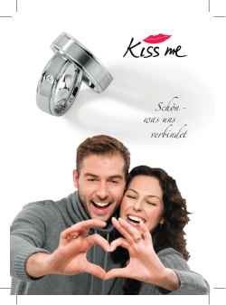 Kiss me Partnerring-Kollektion
