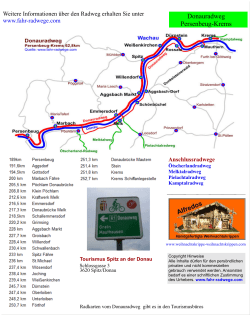 Donauradweg Persenbeug