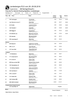 ergebnis prüf. 26.2 - Reitverein Landesbergen