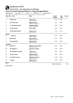 Jump and run with dog