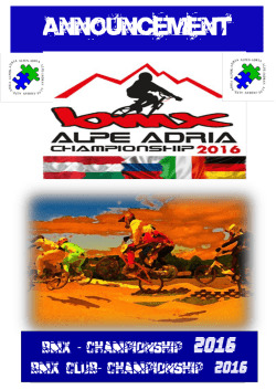 BMX - CHAMPIONSHIP BMX Club- CHAMPIONSHIP