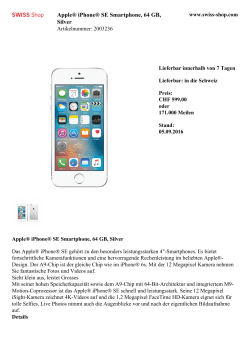 Apple® iPhone® SE Smartphone, 64 GB, Silver