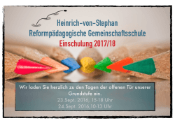 Heinrich-von-Stephan Reformpädagogische Gemeinschaftsschule