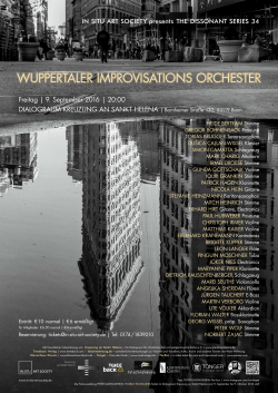 wuppertaler improvisations orchester