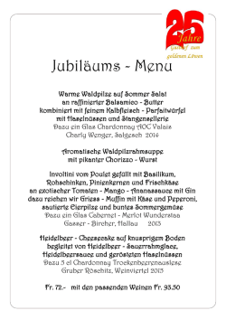 Jubil&auml;ums