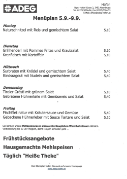Page 1 Hafer Bgm.-Hafer-Gasse 2, 3452 Atzenbrugg Tel. 02275