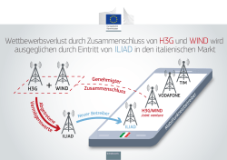 Wettbewerbsverlust durch Zusammenschluss von