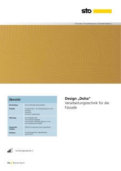 Design „Doha“