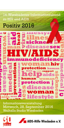 HIV/AIDS - AIDS-Hilfe Wiesbaden
