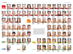 Kandidaten Stadtrat Bad M&uuml;nder