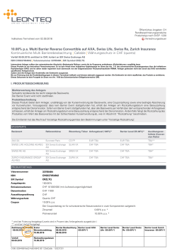 10.00% pa Multi Barrier Reverse Convertible auf AXA