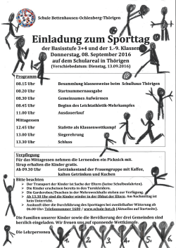 Einladung zums - Schule Bettenhausen-Ochlenberg