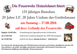Feuerwehrfest in Heinrichsort